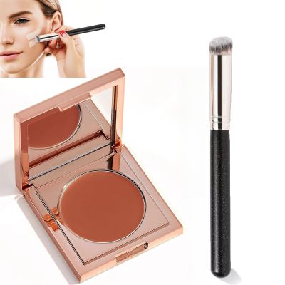 Colored Clay CC Undereye Corrector with brush, Under Eye Brightener, Color Corrector for Dark Circles (#3)