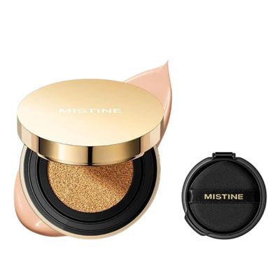 Blur Matte Air Cushion Foundation [12g + Refill]  Lightweight | Pore-Blurring | Matte Finish | Oil Control (NN120 (Honey Beige))