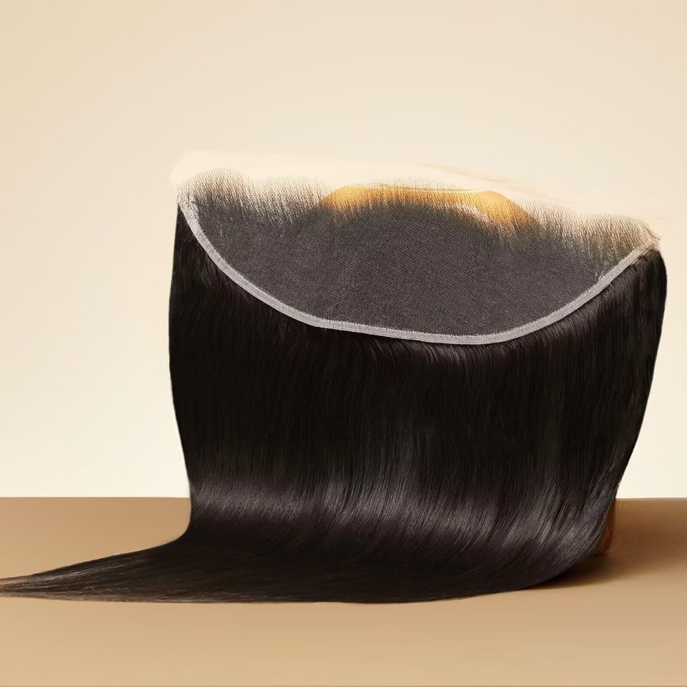 TRIIPPY Raw Hair 13x4 HD Lace Closure Straight,0.10mm Ultra-Thin Swiss Lace