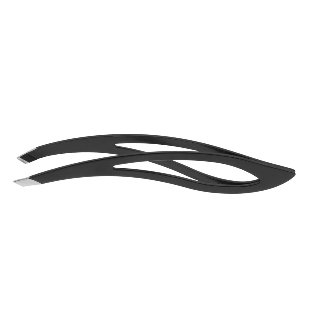 BATHVEVE Stainless Steel Tip Eyebrow Tweezer Tool for Men and Women Durable Eyebrow Clip for Easy Hair Removal and Precision Grooming Convenient and Safe Design