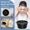 Silicone Beauty Skin Firming Washbasin | Foldable Ice Bath Bowl,Ice Bowl For Face Cold Plunge Chiller,Ideal For Home, Vacation, Traveling, Hotel, Business Trip, Refreshing view 2