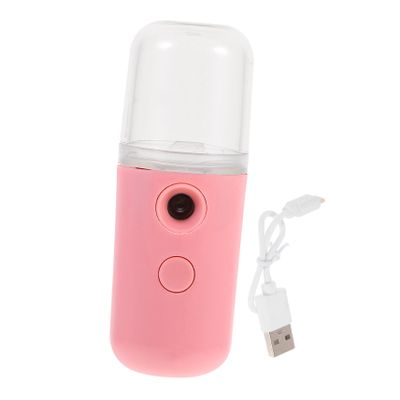 Beaupretty USB Charging Portable Nano Mist Facial Steamer Handheld Hydrating Spray Device for Skincare USB Rechargeable Mist Sprayer for Face for Moisturizing and Refreshing Skin