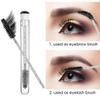 20Pcs Disposable Mascara Brushes Tubes Set, 5 Pieces Empty Tubes with 15 Pieces Eyelash Brushes for Eyelash Extension Lash Mascara Wand view 3