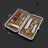 LBGMEIG 10PCS Stainless Steel Manicure Set Professional Manicure Grooming Kits Personal Portable Nail Care Tools with Luxurious Travel Case view 2