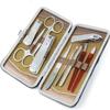 LBGMEIG 10PCS Stainless Steel Manicure Set Professional Manicure Grooming Kits Personal Portable Nail Care Tools with Luxurious Travel Case view 3