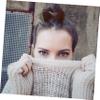 EPIGEIST Clip On Bun Hairpin Bowknot 1 Piece Curly Bun Hair Extension for Women for Lazy Hairstyles and Special Occasions view 3