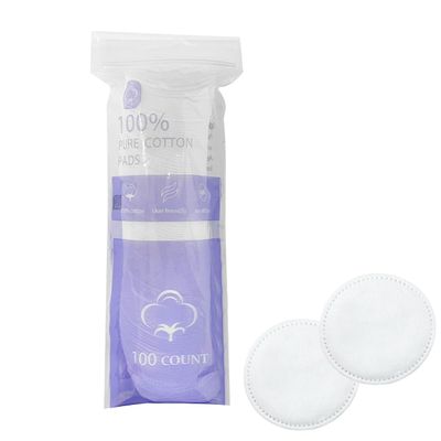 Cleansing Cotton for Face100pcs Round Makeup Remover Cotton PadsUltra-Soft Cotton Pads for Makeup Removal, Cleansing, and Toner Application