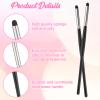 2 PCS Eyeliner Smudge Brush Pencil Soft Makeup Tool Reusable Tip Applicator Professional Sponge Blendings Makeup Tool Women Blending Eye Shadow Liner for Blending Eyeliner Smokey Eye view 3