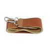 EPIGEIST Double-layer Leather and Canvas Barber Strop for Razor Sharpening 60-inch Length with Hanging Buckle for Professional Barbers and Home Use view 1