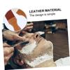 EPIGEIST Double-layer Leather and Canvas Barber Strop for Razor Sharpening 60-inch Length with Hanging Buckle for Professional Barbers and Home Use view 4