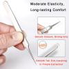 Stainless Steel Blackhead Removal Kit,Professional Facial Blackhead Remover Tweezers Precision Pimple Popper Tools for Acne, Whiteheads, Blemishes, and Comedones view 3