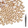 MECCANIXITY 600pcs SS30 6mm Flatback Crystal Rhinestones, Resin Crystal Gems with Tweezer Dotting Pen Non Hotfix for Bedazzling Tumblers Mugs Bottles Nail DIY Crafts, Champagne view 1
