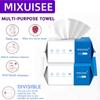 Disposable face towel. MIXUISEE thick and soft face towels. 100% cotton face cloths.facial towels 130% thickness.Remove makeup and cleansing.Suitable for sensitive skin.(360 pieces) view 2