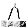 ERINGOGO 1Pc Reliable Dead Skin Trimmer Scissor Nail Art Tool for Professional and Manicure Compact Design for Easy Use Salon Fashionable Black Finish view 3