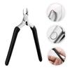ERINGOGO 1Pc Reliable Dead Skin Trimmer Scissor Nail Art Tool for Professional and Manicure Compact Design for Easy Use Salon Fashionable Black Finish view 4