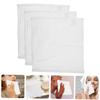 BATHVEVE 3Pcs Cotton Face Towels Soft Square Makeup Remover Cloths Absorbent and Gentle Wash Cloths for Delicate Skin for Daily Cleansing Routine view 3