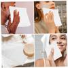 BATHVEVE 3Pcs Cotton Face Towels Soft Square Makeup Remover Cloths Absorbent and Gentle Wash Cloths for Delicate Skin for Daily Cleansing Routine view 4