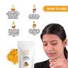 KP TURMERIC FACIAL WAX - 5 MINUTE PAINLESS HERBAL WAX POWDER (100g) 3.52 Ounce (Pack Of- 1) view 4