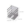 JECOMPRIS Bathroom Wall Organizer Razor Holder for Shower Wall Electric Razor Men Accessories Shaver Storage Rack view 4