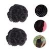 ERINGOGO 2pcs Flower Ponytail Holders Curly Hair Extensions Clip in Ponytail for Black Women view 3