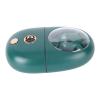 Mini Sprayer, Cute Animal Mist Sprayer Mini Steamer Face Humidifier USB Rechargeable Eye Face Humidifier for Travelling Daily Makeup Skin Care (Green) view 3