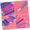 IWOWHERO 72pcs Manicure Tool Plastic Nail Cleaning Sticks for Nail Care Lightweight for Salons Home Use view 1