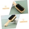 HAPINARY Dual-Sided Beard Brush for Men 3pcs Nylon Hair Styling Tool with Boar Bristles for Grooming and Trimming for Barbers and Home Use view 3