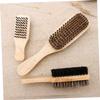 HAPINARY Dual-Sided Beard Brush for Men 3pcs Nylon Hair Styling Tool with Boar Bristles for Grooming and Trimming for Barbers and Home Use view 4