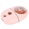 Mini Sprayer, Cute Animal Mist Sprayer Mini Steamer Face Humidifier USB Rechargeable Eye Face Humidifier for Travelling Daily Makeup Skin Care (Roseate) view 4