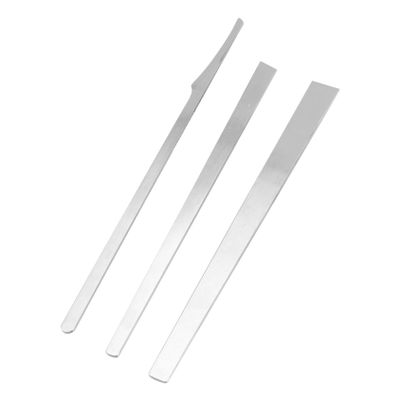VALICLUD 3Pcs Stainless Steel Kit for Nail Care Dead Skin Remover Tools for Ingrown Nails and Cuticle Care Present for Family and Friends