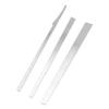 VALICLUD 3Pcs Stainless Steel Kit for Nail Care Dead Skin Remover Tools for Ingrown Nails and Cuticle Care Present for Family and Friends view 1