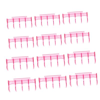 CTIRCHIU 30Pcs Perm Curling Insulation Support Clips for Hair Styling Heat Resistant Tools for Salon Use for Perming and Coloring Material