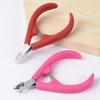 BIUDECO 2pcs Cuticle Nipper Set Universal Plastic Handle Dead Skin Pliers for Manicure Art Precision Nail Trimmer Ergonomic Grip for Home and Salon Use view 4