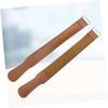 WRITWAA 2PCS Leather Sharpening Strop for Straight Razors and Fine Edges Durable Pure Leather Polishing Cloth for Shaving Skinning and Woodworking Tools view 2
