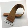 WRITWAA 2PCS Leather Sharpening Strop for Straight Razors and Fine Edges Durable Pure Leather Polishing Cloth for Shaving Skinning and Woodworking Tools view 3