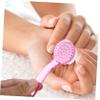 Beaupretty 10pcs Ergonomic Handle Grip Fingernail Cleaning Brushes Portable Nail Dust Brush for Home and Travel for Manicure and Home Cleaning view 3