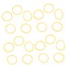 Beaupretty Hairdressing Perm Rubber Bands Yellow Elastic Styling Tools for Salon Use Hairdressing Supplies for Creating Beautiful Curly Styles view 1