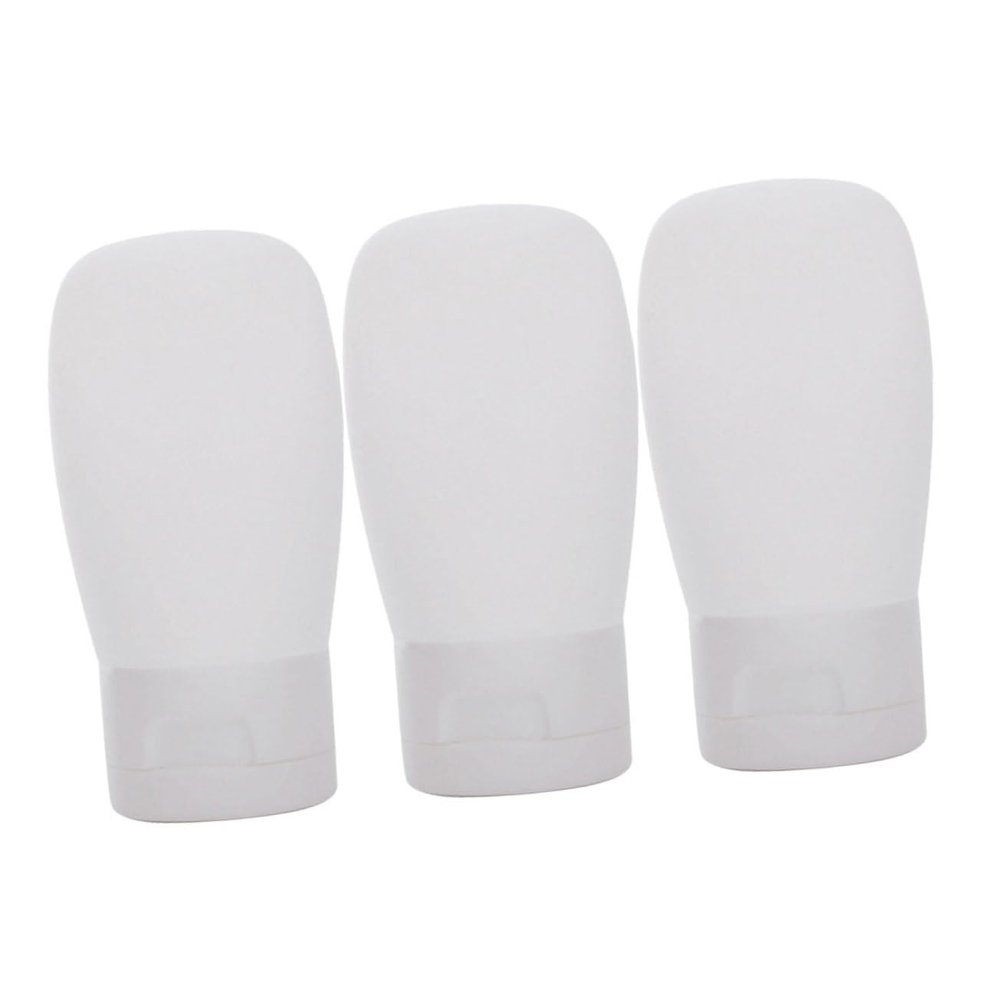 FRCOLOR 3pcs Travel Lotion Dispenser Bottles Liquid Dispenser Pump Squeeze Bottles
