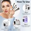 3 in 1 Electric Makeup Brush Cleaner & Dryer Automatic USB Cosmetic Brush Cleaner with Holder, Portable USB Deep Cleaning for All Size Beauty Makeup Brush Set,Blush Brush,Sponges view 3