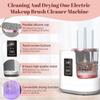 3 in 1 Electric Makeup Brush Cleaner & Dryer Automatic USB Cosmetic Brush Cleaner with Holder, Portable USB Deep Cleaning for All Size Beauty Makeup Brush Set,Blush Brush,Sponges view 4