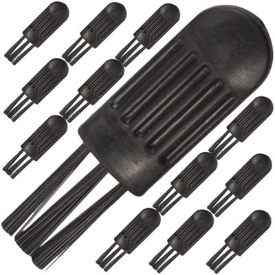 HAPINARY Nose Hair Trimmer Cleaning Brush 100PCS Replacement Electric Shaver Brush Set for Hair Removal Devices Mini Cleaning Tool for Personal Grooming