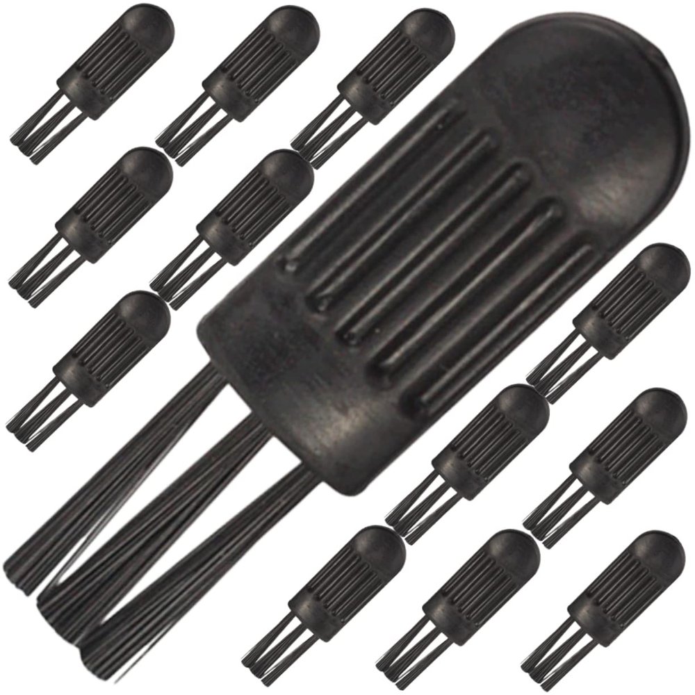 HAPINARY Nose Hair Trimmer Cleaning Brush 100PCS Replacement Electric Shaver Brush Set for Hair Removal Devices Mini Cleaning Tool for Personal Grooming
