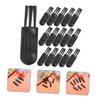 HAPINARY Nose Hair Trimmer Cleaning Brush 100PCS Replacement Electric Shaver Brush Set for Hair Removal Devices Mini Cleaning Tool for Personal Grooming view 2