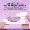 DWEasyDerm EasyDerm Quick Calming Magnesium Patches WIDE  2 Packs / 4 XL Patches Total, Extra-Large Hydrocolloid Patch for Severe Acne, Soothing & Waterproof, Amazon Exclusive view 3