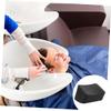 Beaupretty 2pcs Shampoo Bowl Neck Support Pillow for Salon Bed Durable Gel Neck Rest Cushion Comfortable Hair Washing Accessory for Spa and Beauty Salons view 4