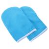 Paraffin Wax Mitts 1 Pair Polyester Hand Spa Gloves Blue view 1
