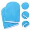 Paraffin Wax Mitts 1 Pair Polyester Hand Spa Gloves Blue view 4
