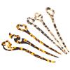 CTIRCHIU 6-Piece Retro Chinese Hair Sticks Set Tortoise Shell Design for Long Hair Buns and Updos Women Accessories Random Color view 1