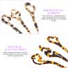 CTIRCHIU 6-Piece Retro Chinese Hair Sticks Set Tortoise Shell Design for Long Hair Buns and Updos Women Accessories Random Color view 2