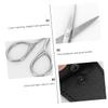 Beaupretty 2 Sets Beard Care Professional Beard Trimming Scissors Comb Kit with Faux Case for Precise Grooming of Facial Hair Eyebrows and More view 4